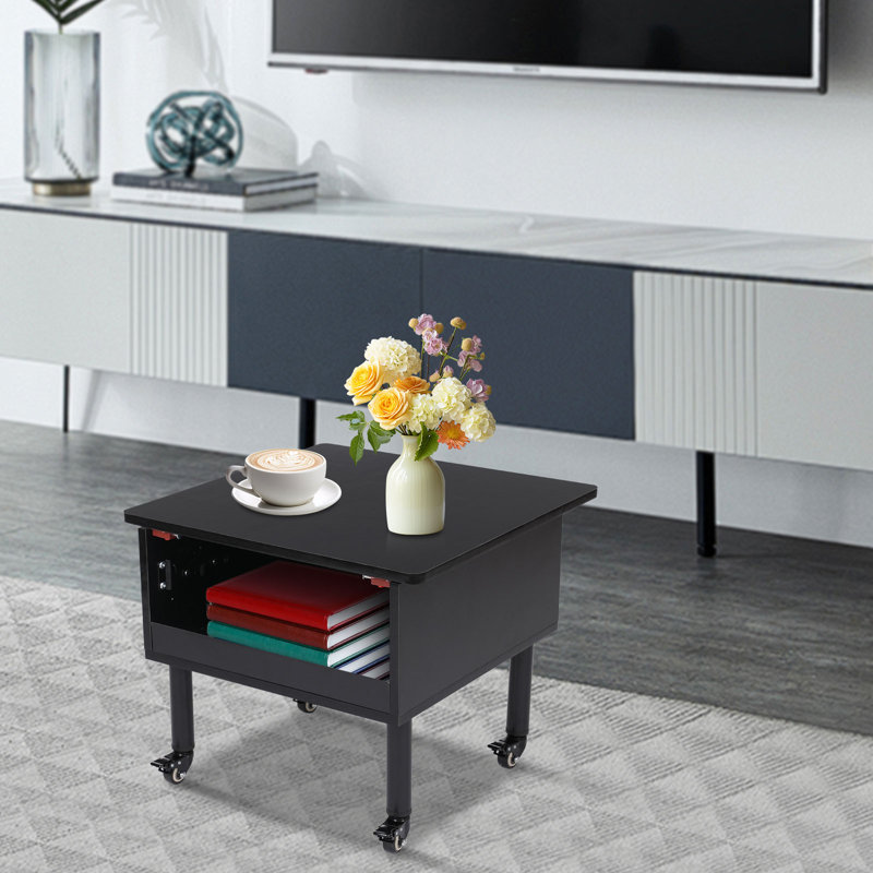 Latitude Run® Solid Wood Lift Top Coffee Table | Wayfair